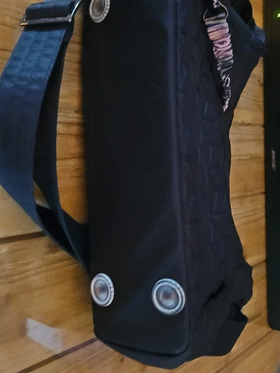 NWOT Black Lug Medium Crossbody - Camper  - Picture 4 of 4